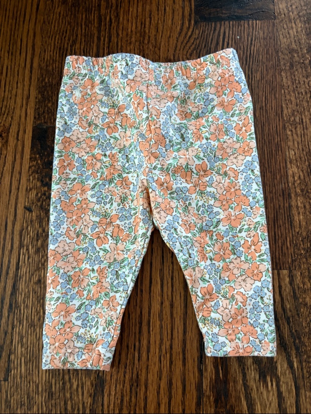 Ralph Lauren | Orange and Blue floral leggings